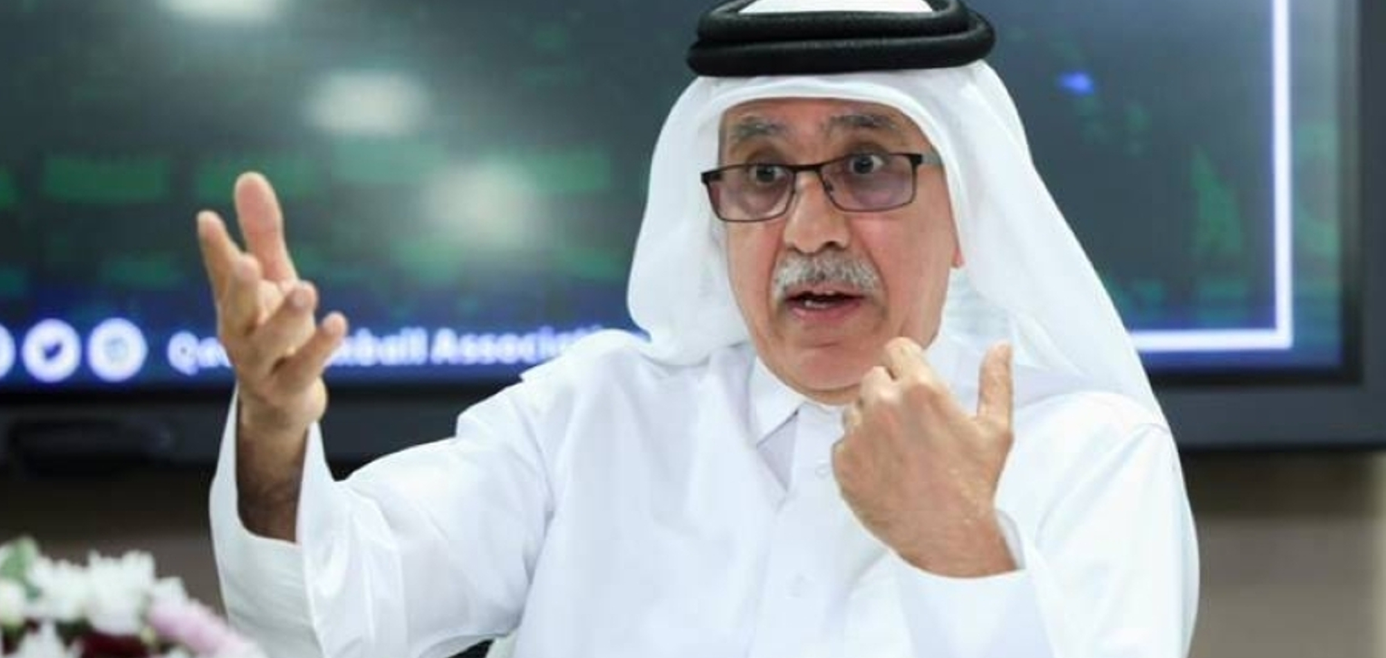  السيد أحمد الشعبي رئيس الاتحاد القطري لكرة اليد