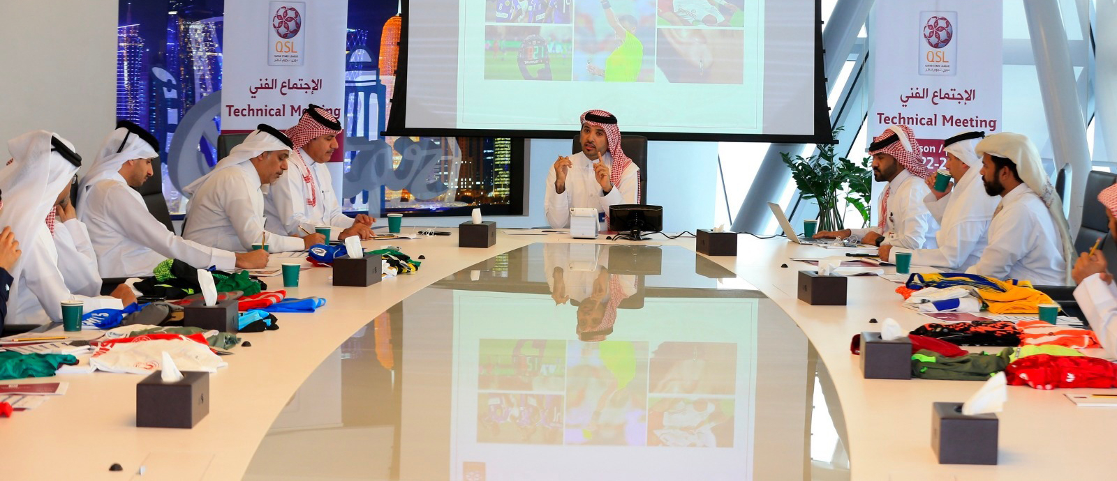 مؤسسة دوري نجوم قطر تعقد الاجتماع الفني للقسم الثاني