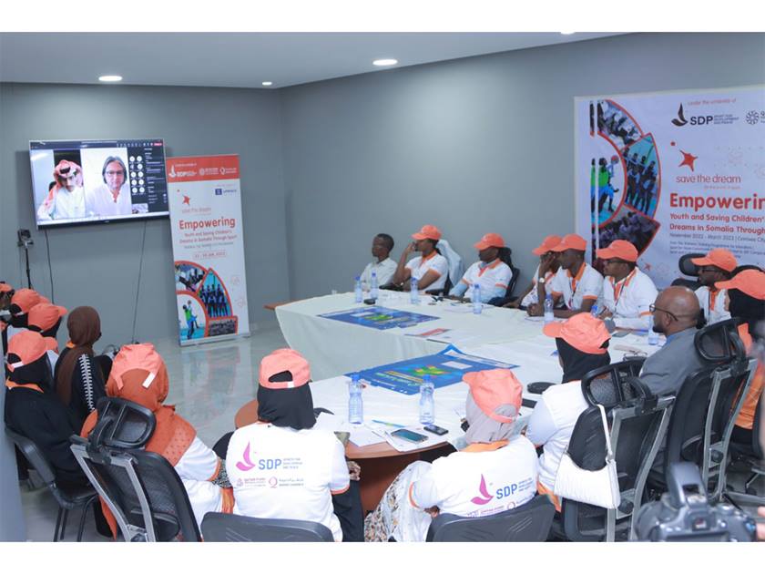 QFFD, Qatar Charity Launch Project for Saving Children's Dreams in Somalia