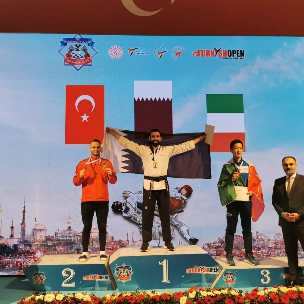 قطر تحصد 5 ميداليات ملونة في بطولات التايكواندو الدولية