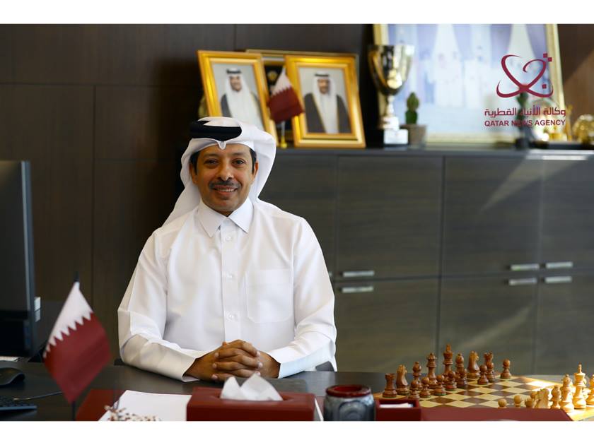 السيد محمد المضاحكة رئيس الاتحاد القطري للشطرنج