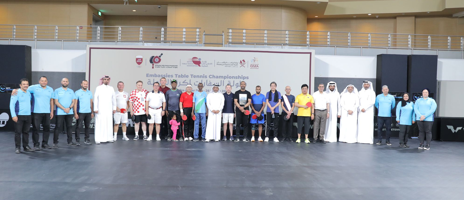  Ramadan Table Tennis Championship for Ambassadors 