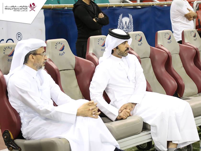 H.E. Minister of Sports and Youth Salah bin Ghanem Al Ali