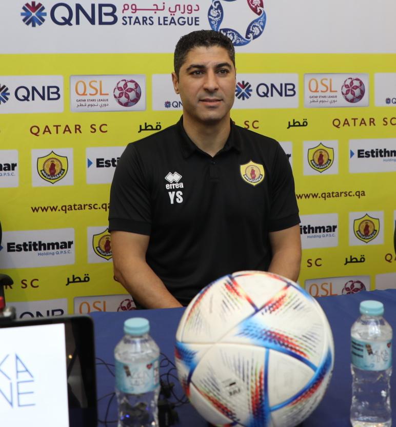 Qatar SC coach Youssef Safri 