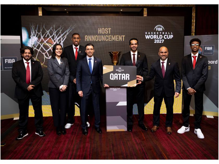 قطر تفوز باستضافة كأس العالم لكرة السلة 2027