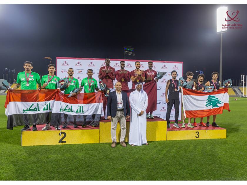 Qatar Athletes Win Title of West Asia Athletics Championships for Men and Women