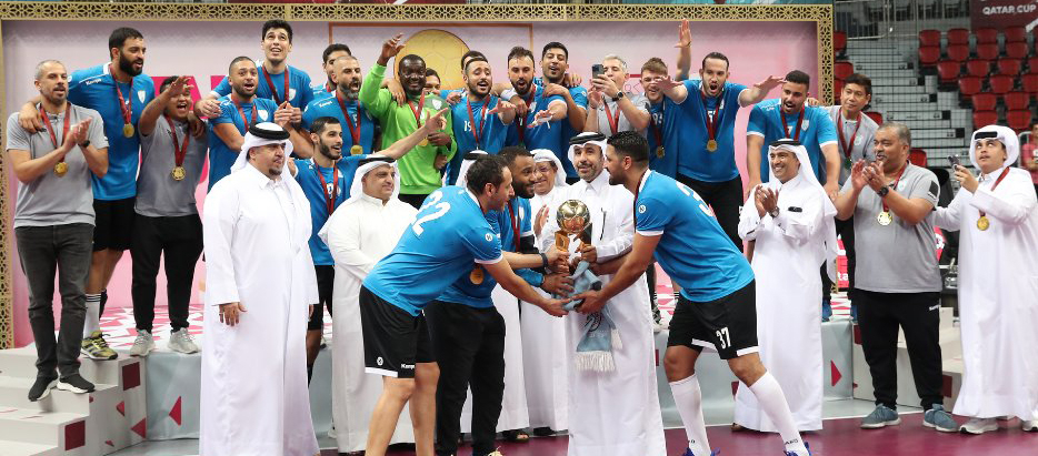 الوكرة يتوج بطلا لكأس قطر لكرة اليد