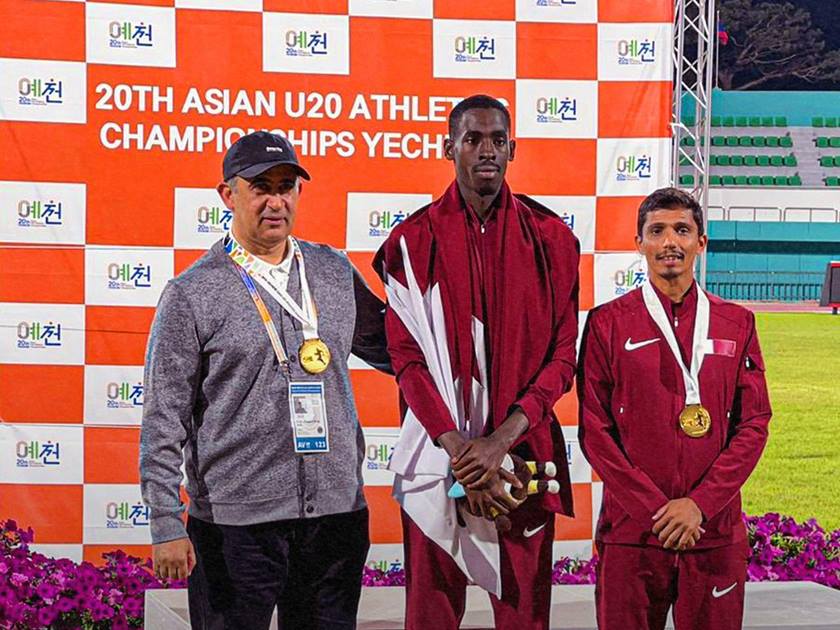Qatari Athlete Wins New Gold Medal