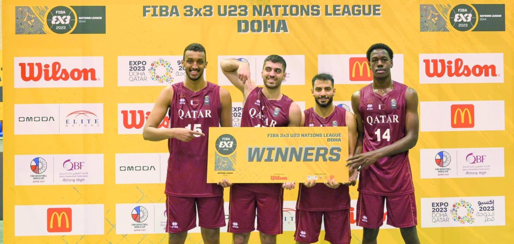 Qatar off to a flying start at the FIBA 3x3 U23 Nations League Doha 2023