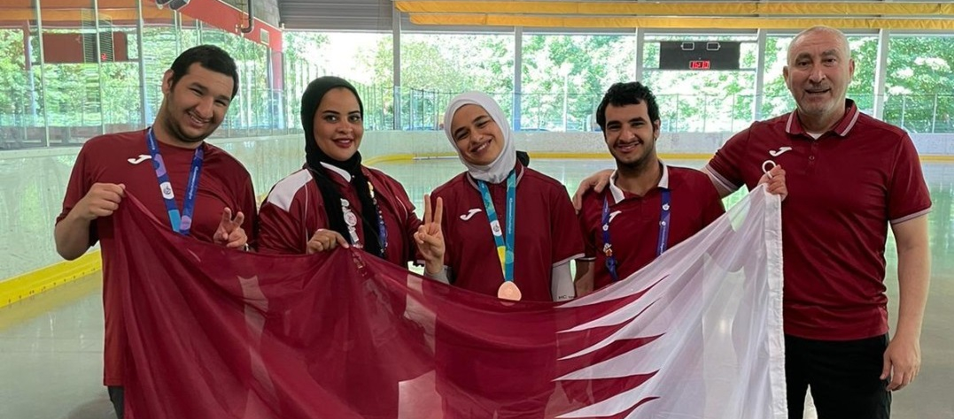 Qatar roller skaters excel at Special Olympics