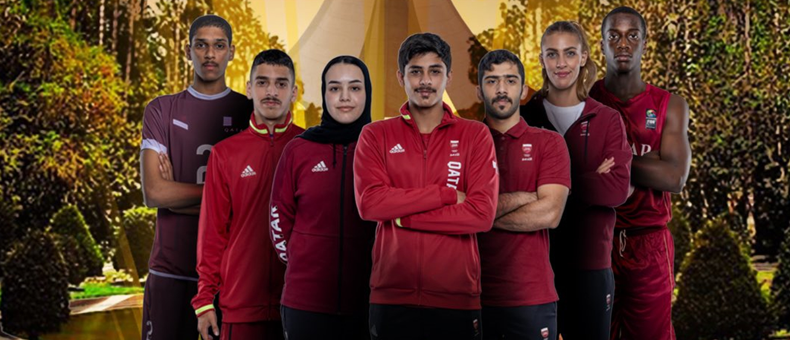 دولة قطر تشارك بـ 104 لاعبين ولاعبات في دورة الألعاب العربية