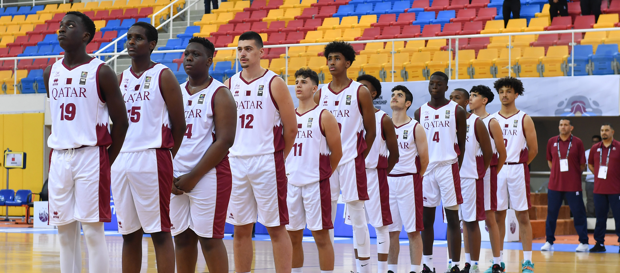 Qatar Junior basketball team