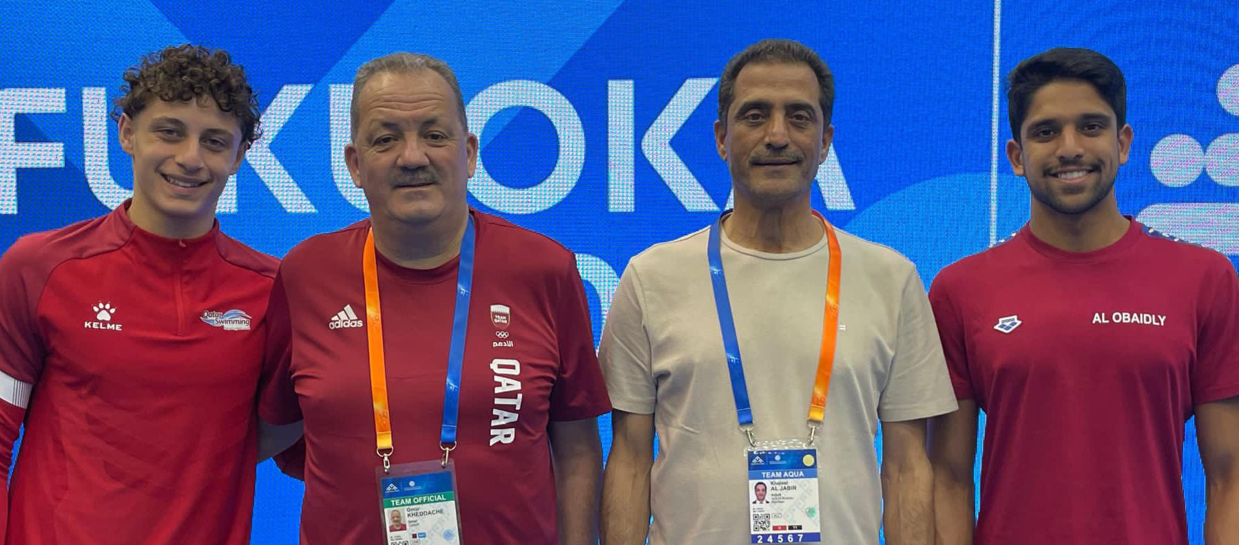 Qatar Swimming Team Participate in World Aquatics Championships in Japan