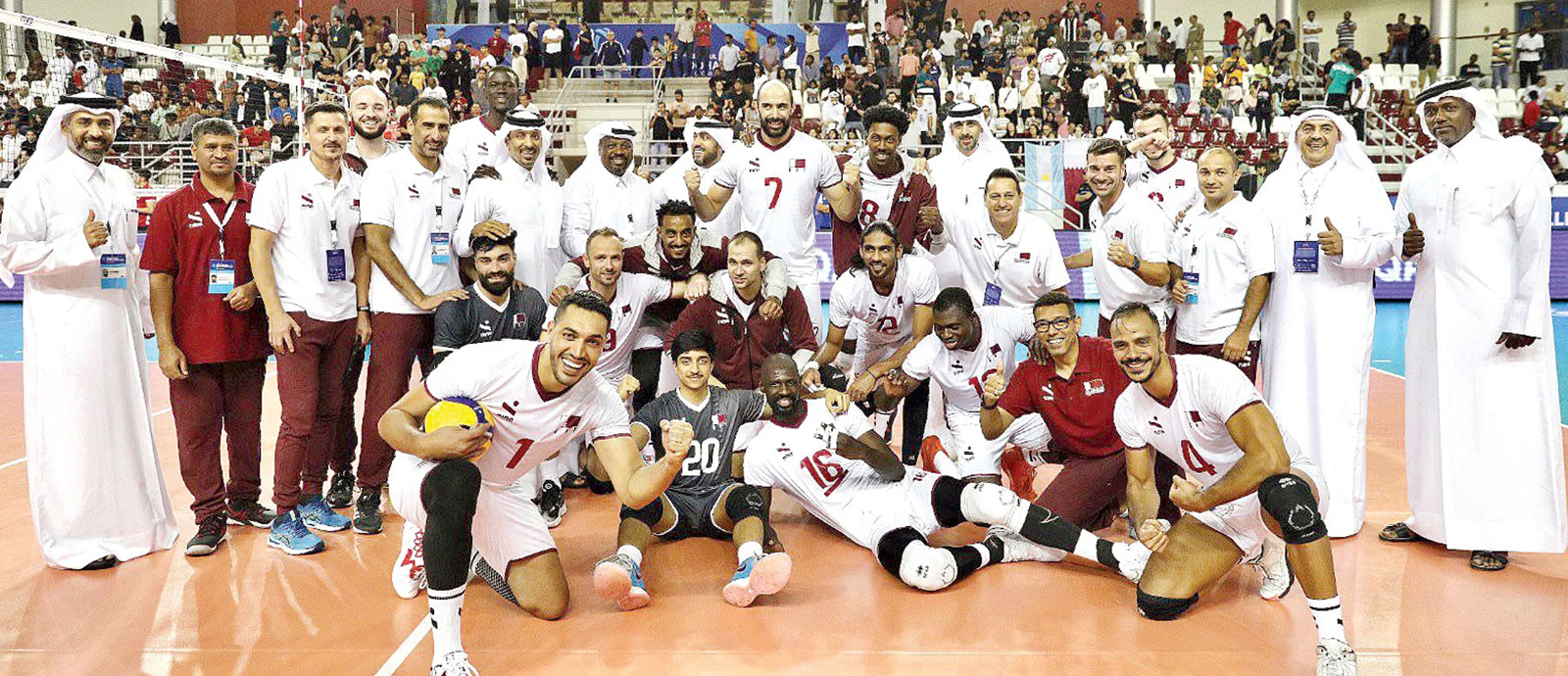 Qatar Volleyball Team 