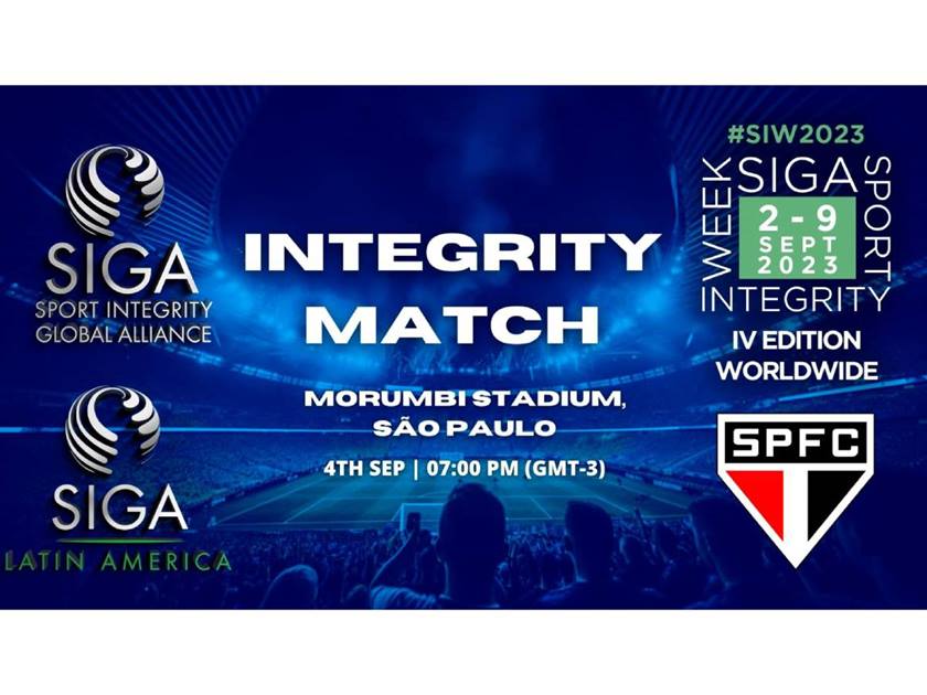 SIGA to Organize Integrity Match