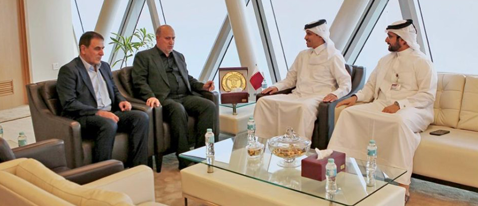 QFA president meets Iranian counterpart