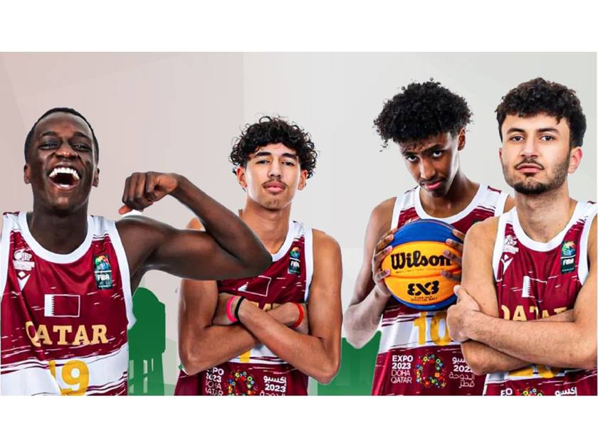 المنتخب القطري لكرة السلة تحت 18 سنة في المرتبة الثالثة عالميا