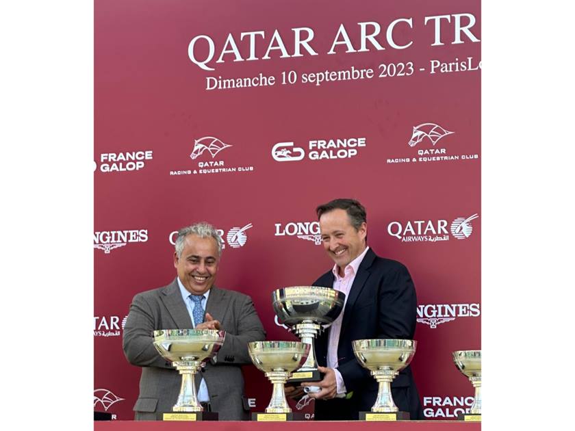 سفير دولة قطر في فرنسا يتوج الفائزين
