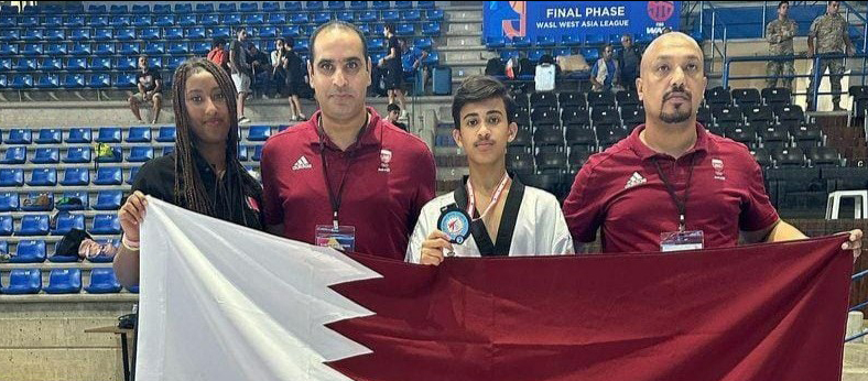 Qatar wins silver medal