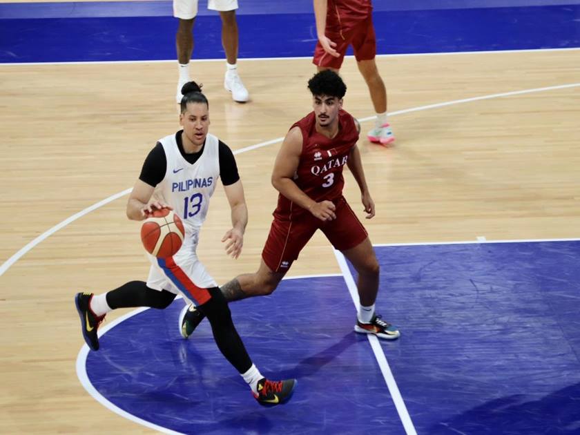 Qatar's Basketball Team Lose to Philippines