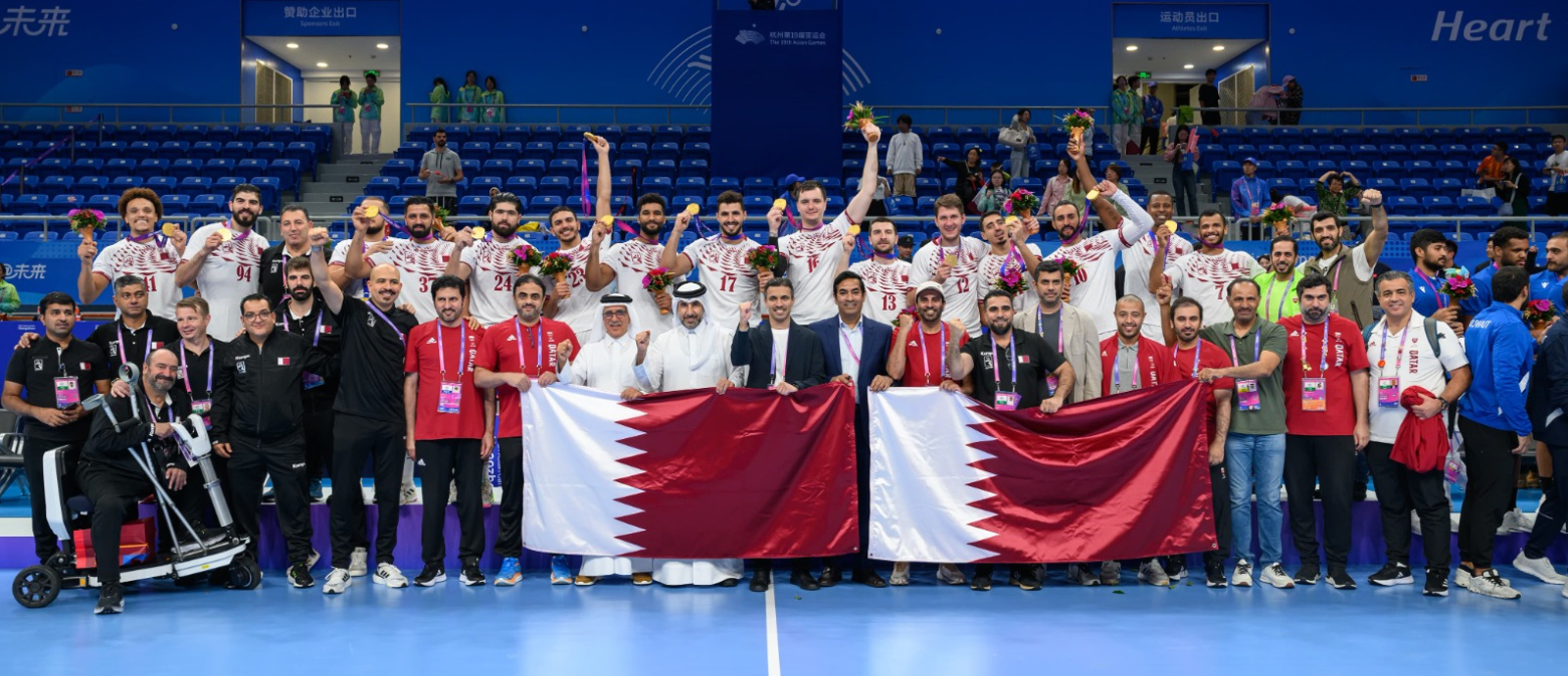 مشاركة قطرية متميزة تحصد 14 ميدالية ملونة في دورة الألعاب الآسيوية