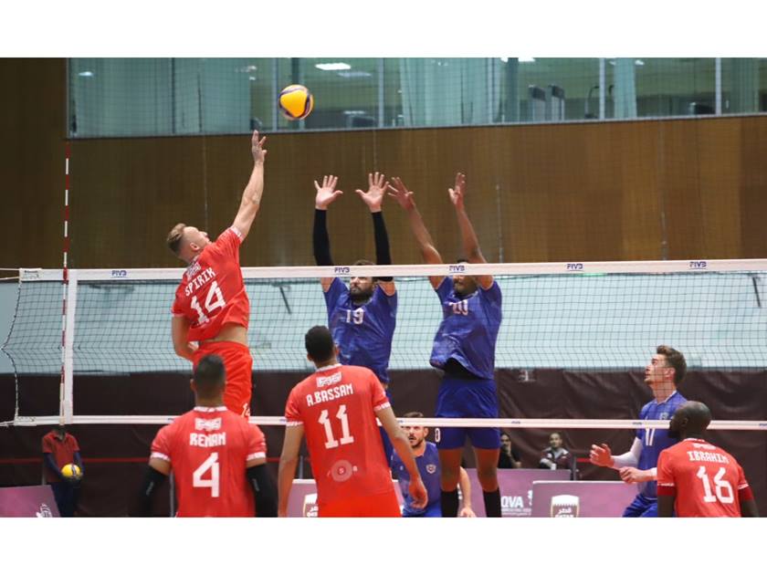 Al-Arabi Wins Men's Volleyball General League