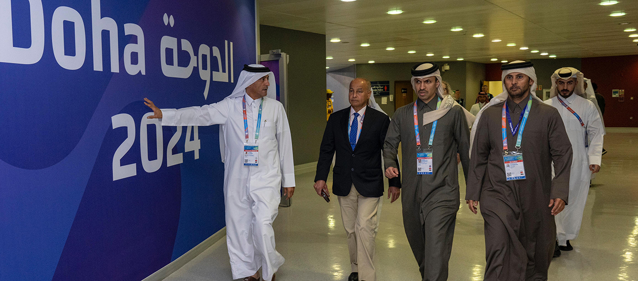 سعادة السيد جاسم بن راشد البوعينين أمين عام اللجنة الاولمبية القطرية