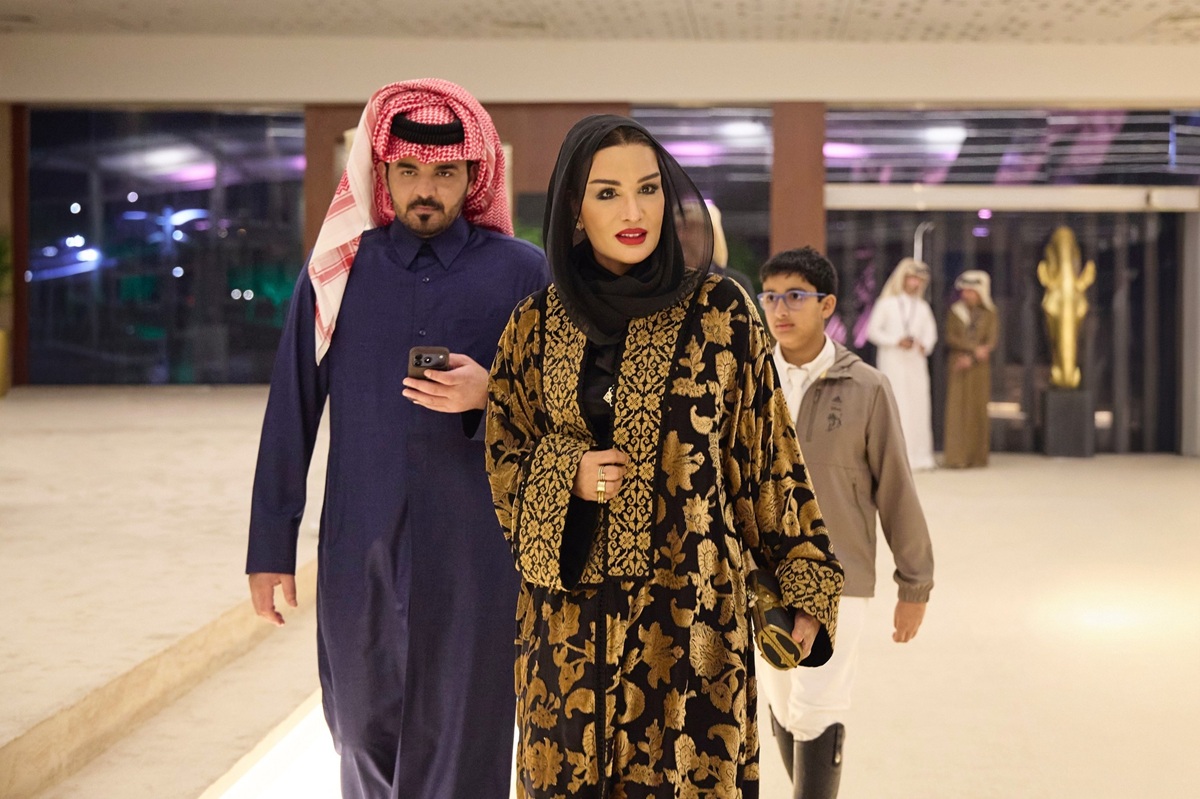 صاحبة السمو تشهد منافسات الجولة الافتتاحية لجائزة صاحب السمو الأمير الوالد للفروسية