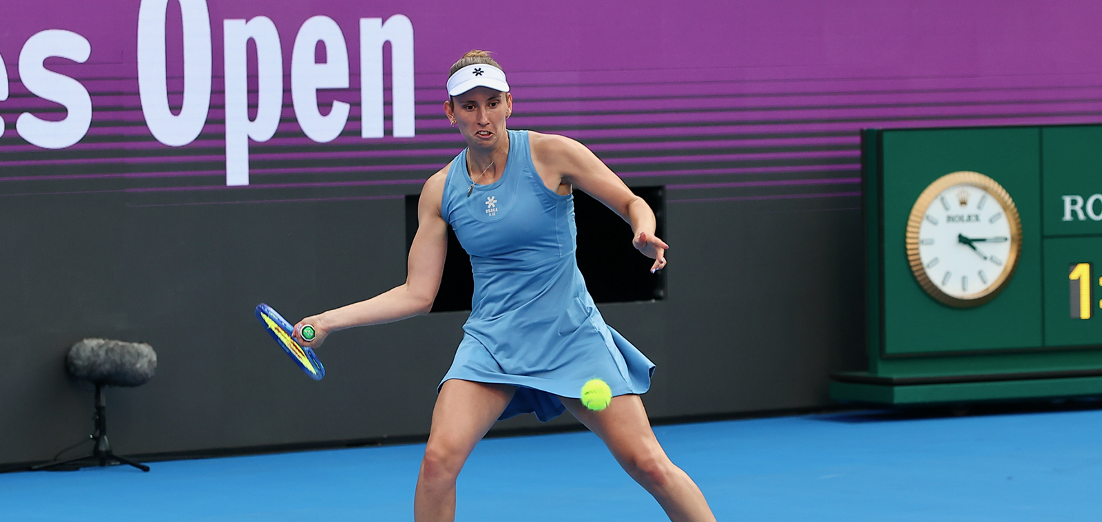 تأهل البلجيكية ميرتنز للدور الثاني من بطولة قطر توتال إنرجيز المفتوحة للتنس للسيدات