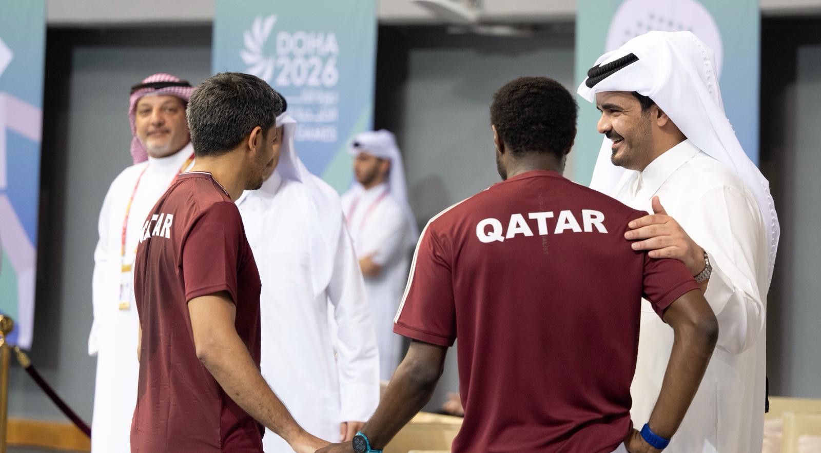 الأدعم للبادل يستهل مشواره بالفوز على نظيره السعودي بدورة الألعاب الخليجية" الدوحة 2026"